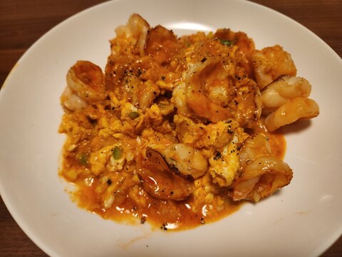 プリプリ!絶品エビチリ!